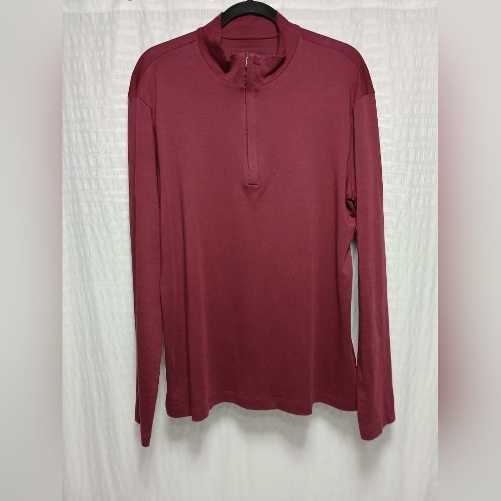 Men's Armani Jeans 1/4 Zip Pull Over Size 2XL